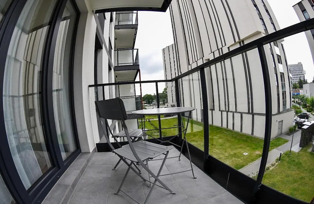 Elegant Two-Room Apartment, Sleeps 4, Near Turon Arena, Balcony ,Air Condition-1