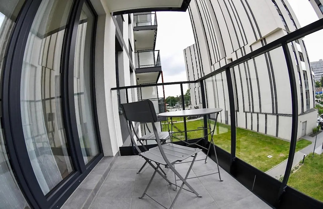 Elegant Two-Room Apartment, Sleeps 4, Near Turon Arena, Balcony ,Air Condition-1